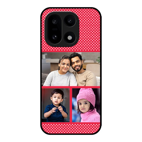 OnePlus 15 5G Custom Glass Phone Case - Bulk Photo Upload Design