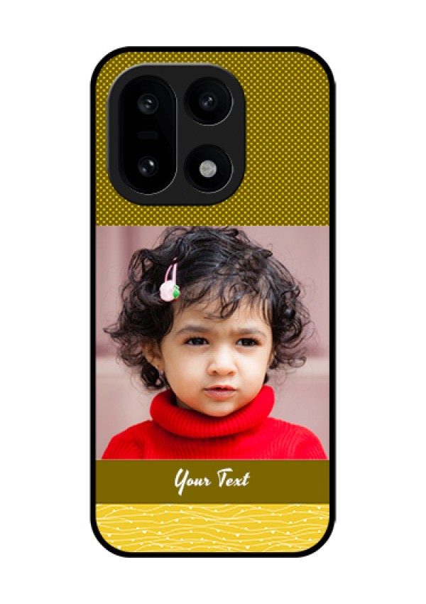 OnePlus 15 5G Custom Glass Phone Case - Simple Green Color Design