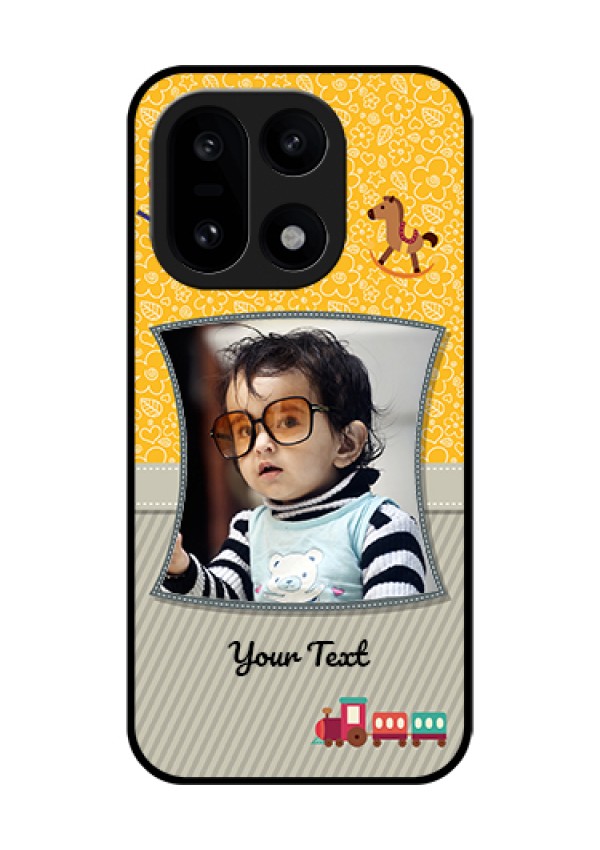 OnePlus 15 5G Custom Glass Phone Case - Baby Picture Upload Design