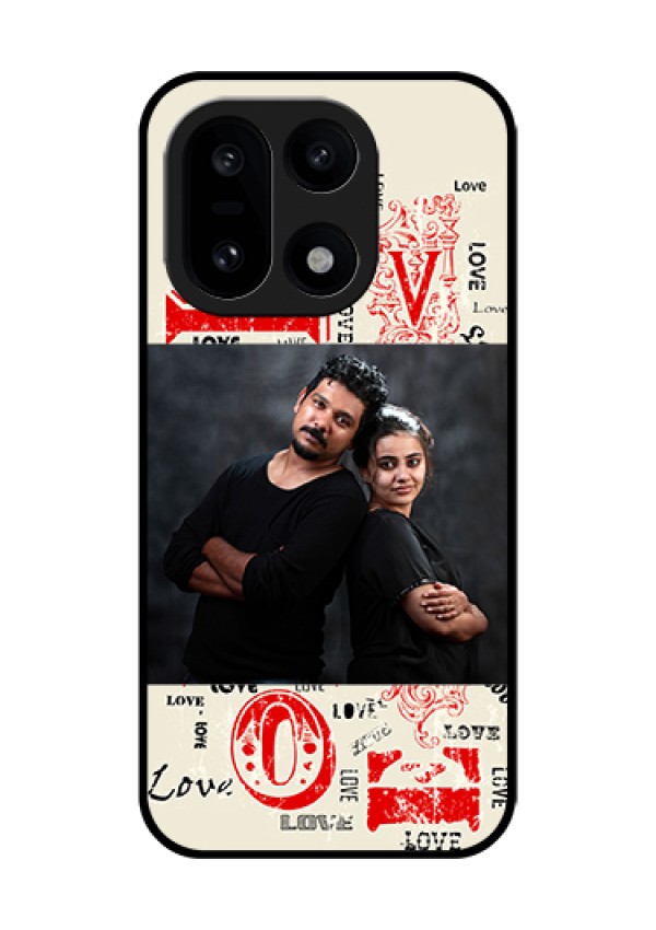 OnePlus 15 5G Custom Glass Phone Case - Trendy Love Design Case