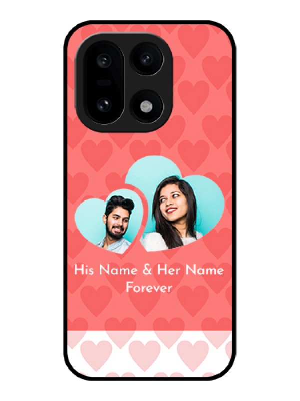 Custom OnePlus 15 5G Custom Glass Phone Case - Couple Pic Upload Design