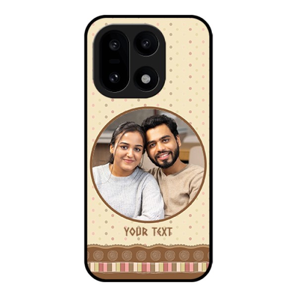 OnePlus 15 5G Custom Glass Phone Case - Brown Dotted Mobile Case Design OnePlus 15 5G Custom Glass Phone Case - Brown Dotted Mobile Case Design