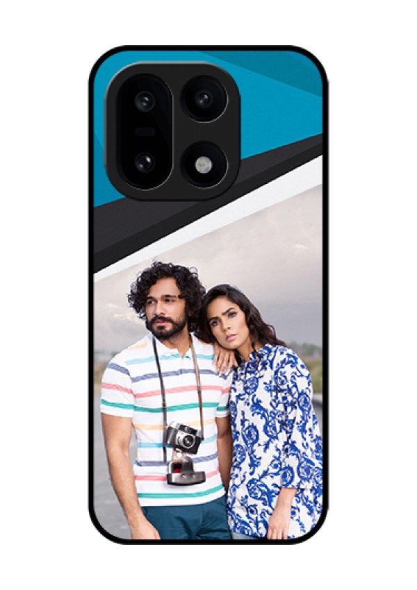 OnePlus 15 5G Custom Glass Phone Case - Simple Pattern Photo Upload Design