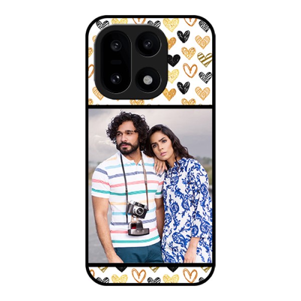 OnePlus 15 5G Custom Glass Phone Case - Love Symbol Design