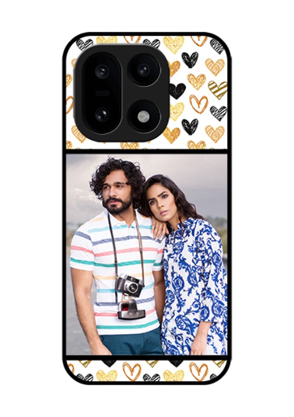 OnePlus 15 5G Custom Glass Phone Case - Love Symbol Design