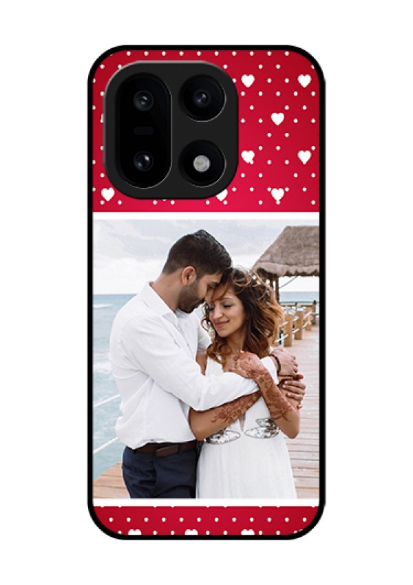 OnePlus 15 5G Custom Glass Phone Case - Hearts Mobile Case Design