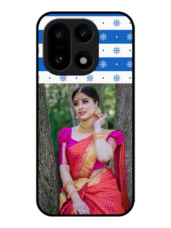 Custom OnePlus 15 5G Custom Glass Phone Case - Snow Pattern Design