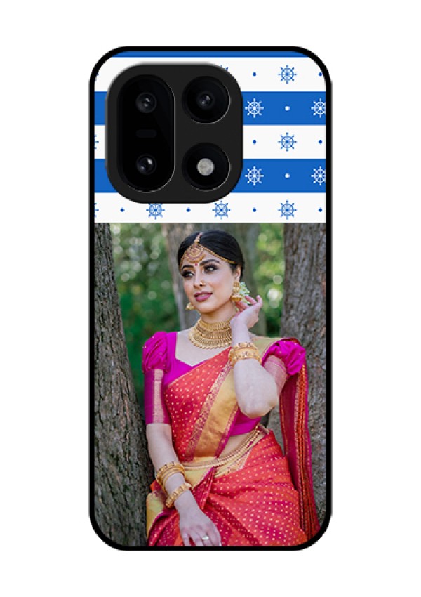 OnePlus 15 5G Custom Glass Phone Case - Snow Pattern Design