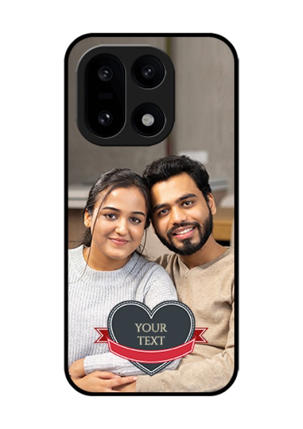 OnePlus 15 5G Custom Glass Phone Case - Just Married Couple Design