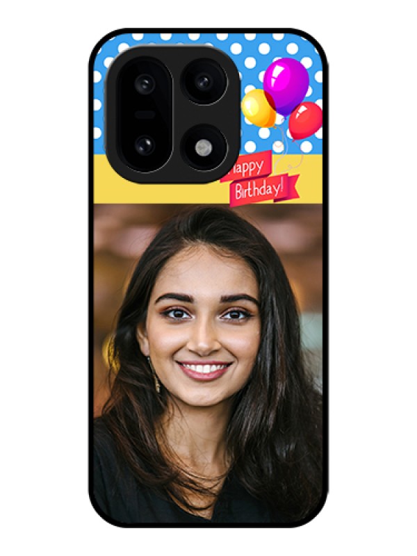 Custom OnePlus 15 5G Custom Glass Phone Case - Happy Birthday Design