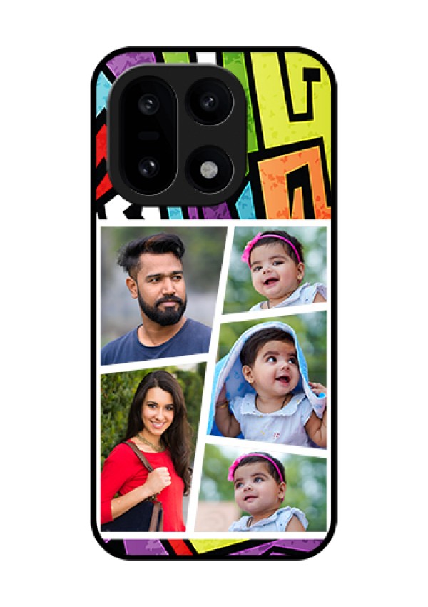 OnePlus 15 5G Custom Glass Phone Case - Graffiti Pattern Design