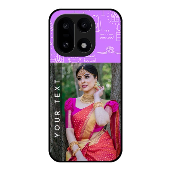 OnePlus 15 5G Custom Glass Phone Case - Birthday Icons Design