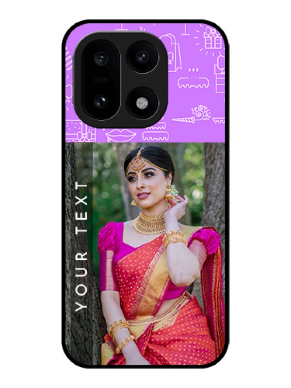 Custom OnePlus 15 5G Custom Glass Phone Case - Birthday Icons Design