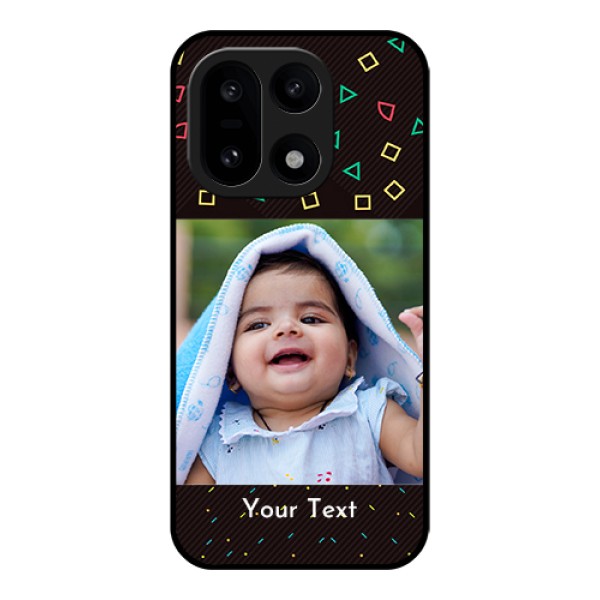 OnePlus 15 5G Custom Glass Phone Case - With Confetti Birthday Design OnePlus 15 5G Custom Glass Phone Case - With Confetti Birthday Design
