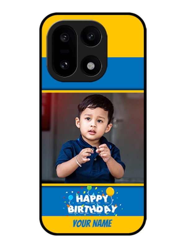Custom OnePlus 15 5G Custom Glass Phone Case - Birthday Wishes Design