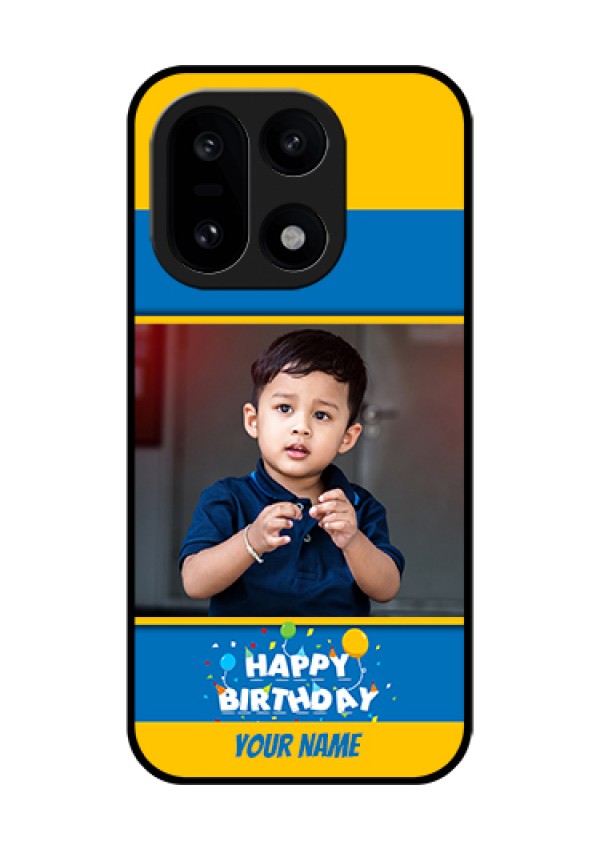 OnePlus 15 5G Custom Glass Phone Case - Birthday Wishes Design