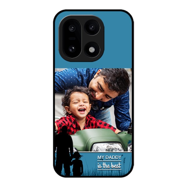 OnePlus 15 5G Custom Glass Phone Case - Best Dad Design