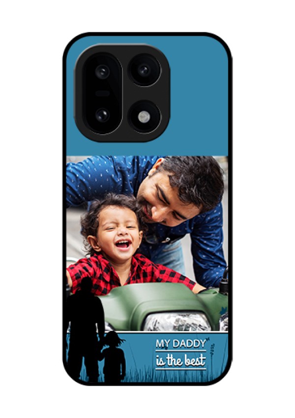 OnePlus 15 5G Custom Glass Phone Case - Best Dad Design