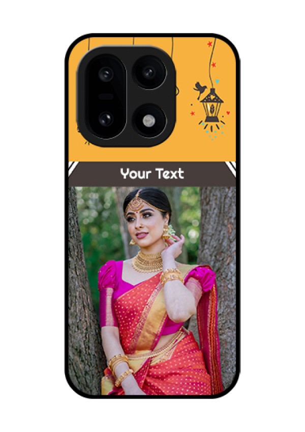 OnePlus 15 5G Custom Glass Phone Case - With Family Picture And Icons