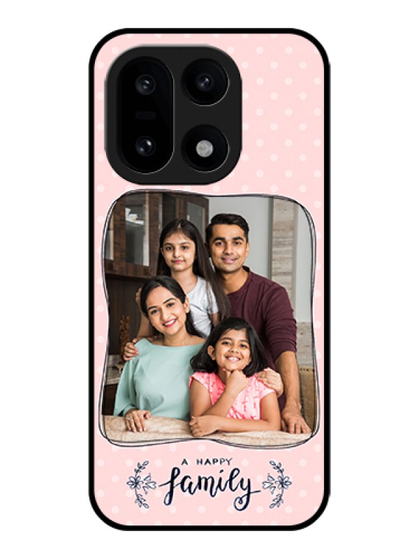Custom OnePlus 15 5G Custom Glass Phone Case - Family With Dots Design