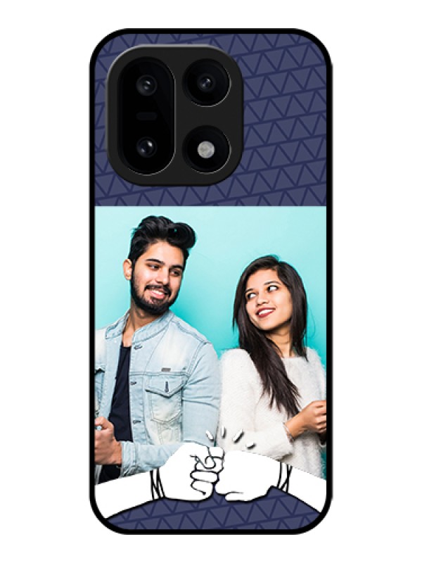 Custom OnePlus 15 5G Custom Glass Phone Case - With Best Friends Design