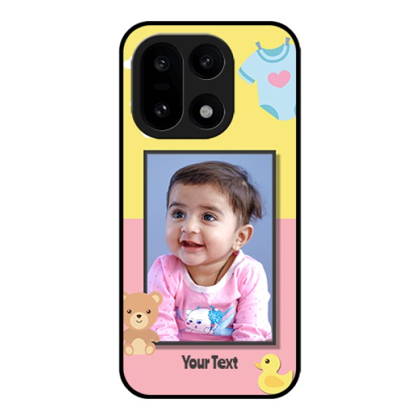 OnePlus 15 5G Custom Glass Phone Case - Kids 2 Color Design