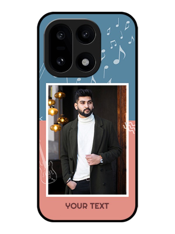 Custom OnePlus 15 5G Custom Glass Phone Case - With Color Musical Note Design