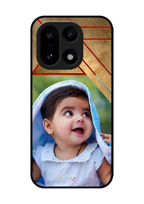 OnePlus 15 5G Custom Glass Phone Case - Gradient Abstract Texture Design
