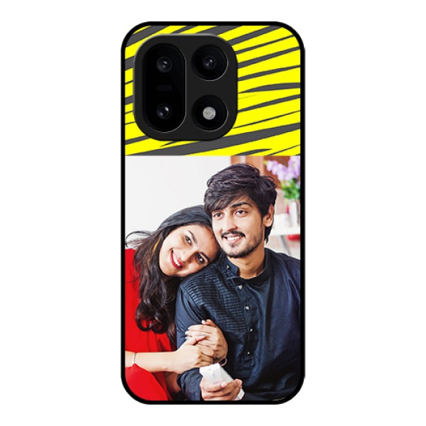 OnePlus 15 5G Custom Glass Phone Case - Yellow Abstract Design OnePlus 15 5G Custom Glass Phone Case - Yellow Abstract Design