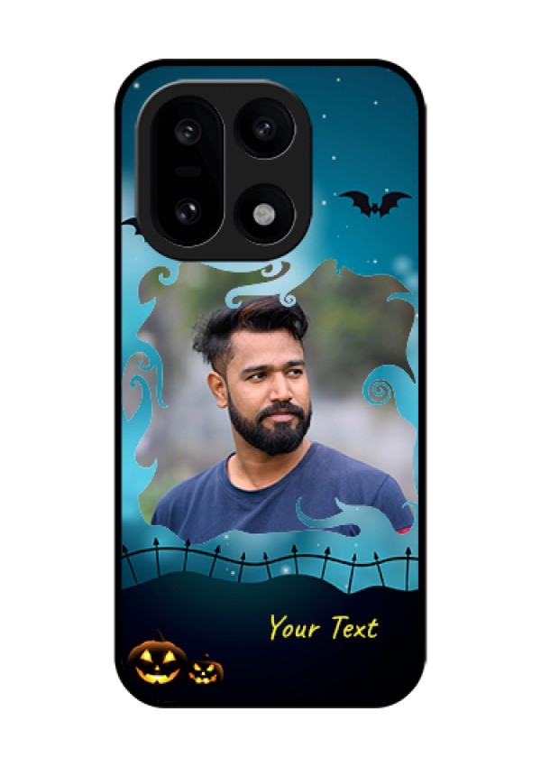 OnePlus 15 5G Custom Glass Phone Case - Halloween Frame Design