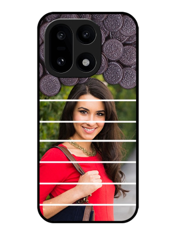 Custom OnePlus 15 5G Custom Glass Phone Case - With Oreo Biscuit Design
