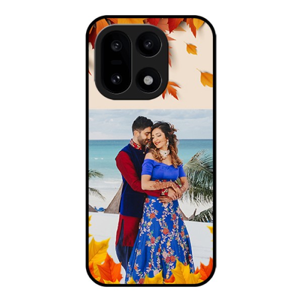 OnePlus 15 5G Custom Glass Phone Case - Autumn Maple Leaves Design OnePlus 15 5G Custom Glass Phone Case - Autumn Maple Leaves Design