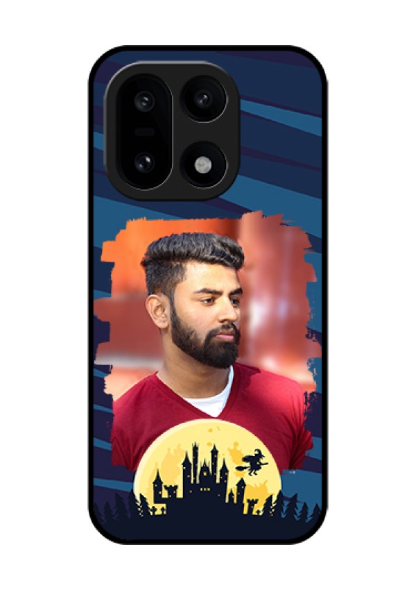 OnePlus 15 5G Custom Glass Phone Case - Halloween Witch Design