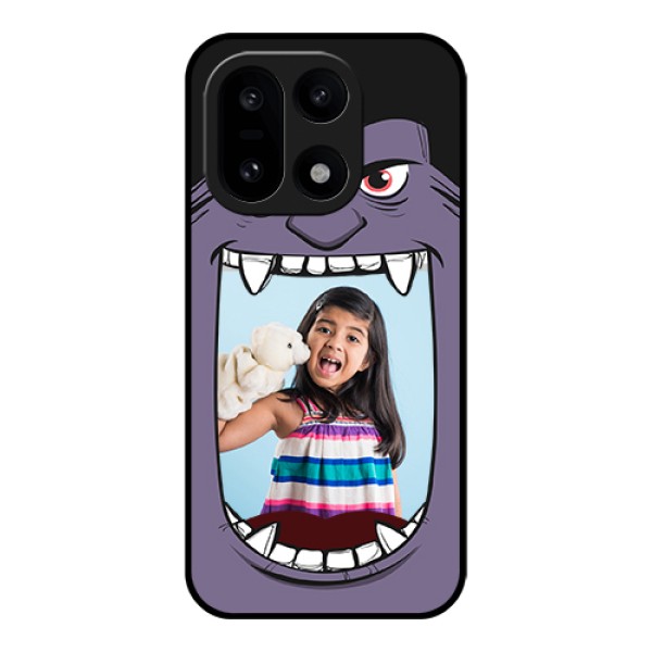 OnePlus 15 5G Custom Glass Phone Case - Angry Monster Design