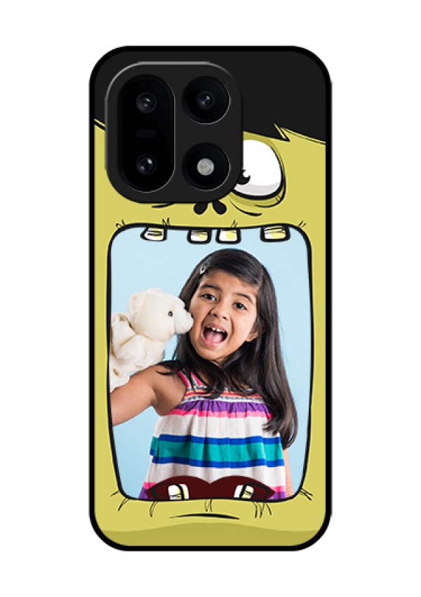 OnePlus 15 5G Custom Glass Phone Case - Cartoon Monster Back Case Design
