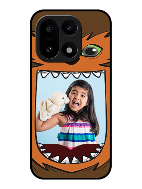 Custom OnePlus 15 5G Custom Glass Phone Case - Owl Monster Back Case Design