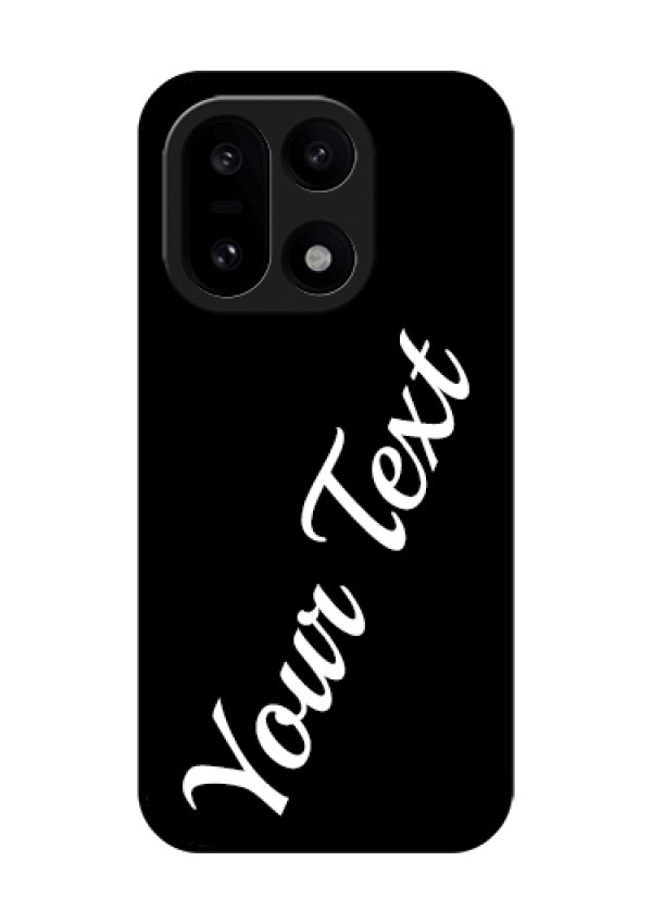 OnePlus 15 5G Custom Glass Phone Case - With Your Name Design