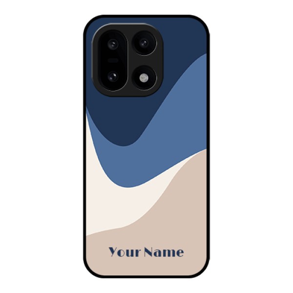 OnePlus 15 5G Custom Glass Phone Case - Abstract Drip Art Design