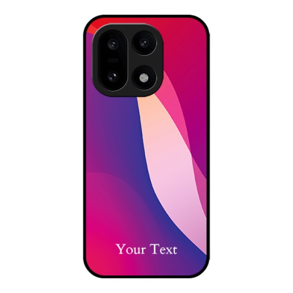 OnePlus 15 5G Custom Glass Phone Case - Digital Abstract Overlap Design OnePlus 15 5G Custom Glass Phone Case - Digital Abstract Overlap Design