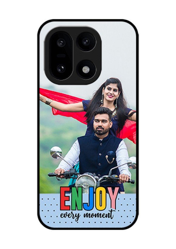 OnePlus 15 5G Custom Glass Phone Case - Enjoy Every Moment Design