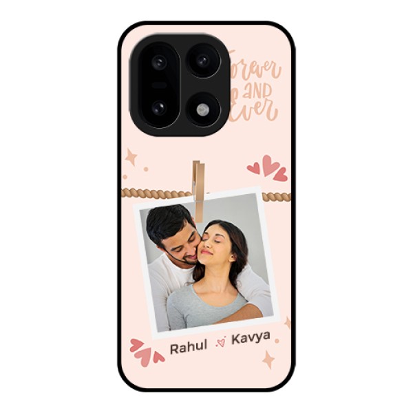 OnePlus 15 5G Custom Glass Phone Case - Forever And Ever Love Design OnePlus 15 5G Custom Glass Phone Case - Forever And Ever Love Design