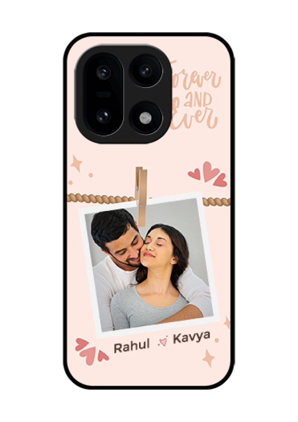OnePlus 15 5G Custom Glass Phone Case - Forever And Ever Love Design