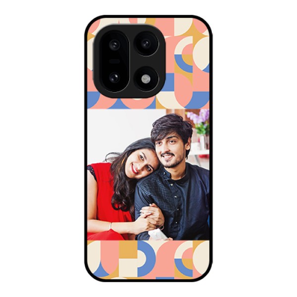 OnePlus 15 5G Custom Glass Phone Case - Semi - Circle Maze Pattern Design OnePlus 15 5G Custom Glass Phone Case - Semi - Circle Maze Pattern Design