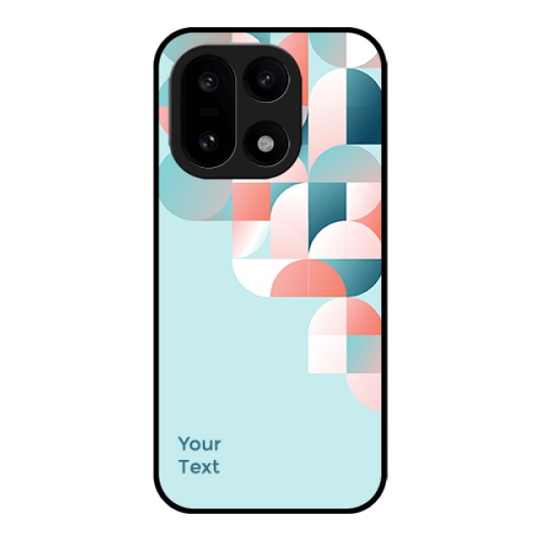 OnePlus 15 5G Custom Glass Phone Case - Stylish Semi - Circle Pattern Design OnePlus 15 5G Custom Glass Phone Case - Stylish Semi - Circle Pattern Design