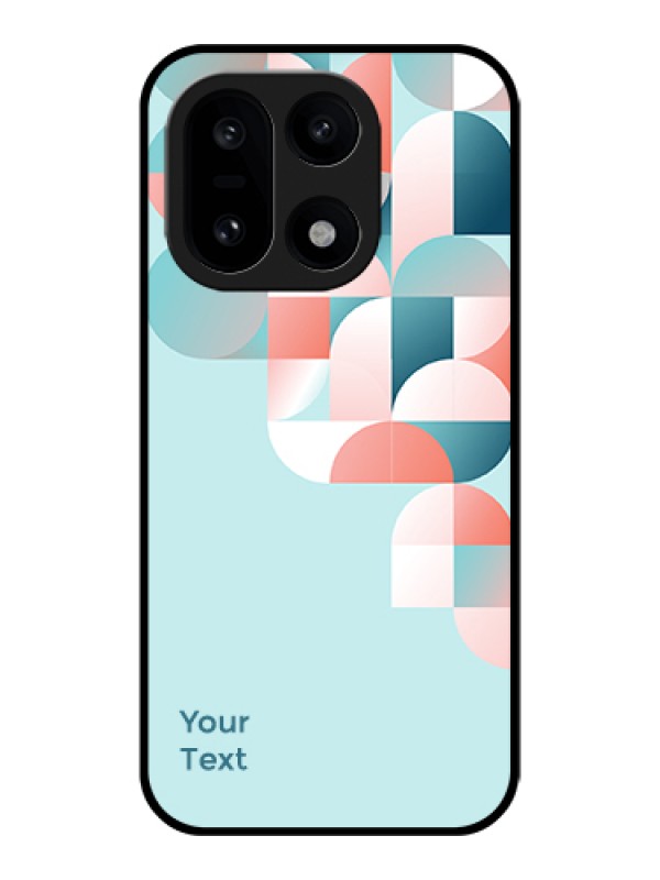 Custom OnePlus 15 5G Custom Glass Phone Case - Stylish Semi - Circle Pattern Design