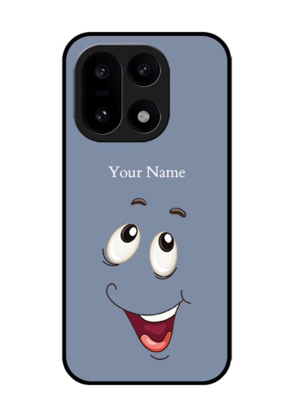 OnePlus 15 5G Custom Glass Phone Case - Laughing Cartoon Face Design