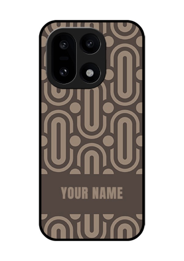OnePlus 15 5G Custom Glass Phone Case - Captivating Zero Pattern Design