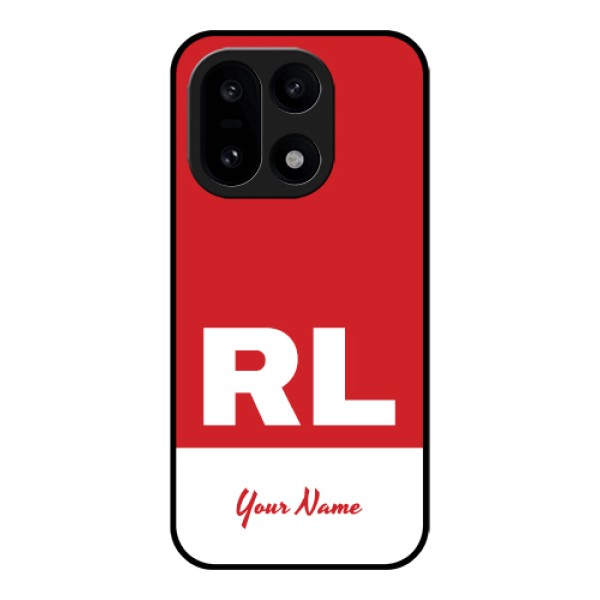 OnePlus 15 5G Custom Glass Phone Case - Dual Tone Custom Text Design OnePlus 15 5G Custom Glass Phone Case - Dual Tone Custom Text Design