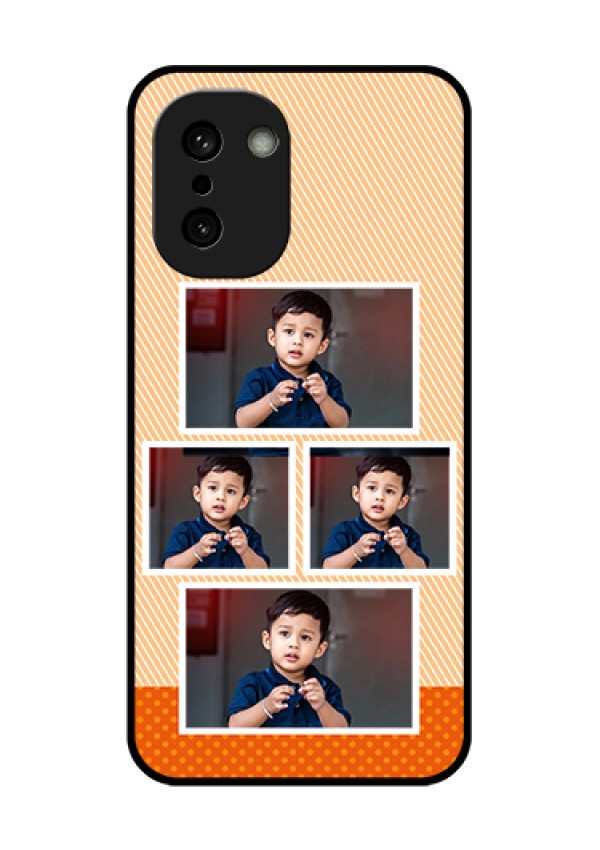 OnePlus 15R 5G Custom Glass Phone Case - Bulk Photos Upload Design