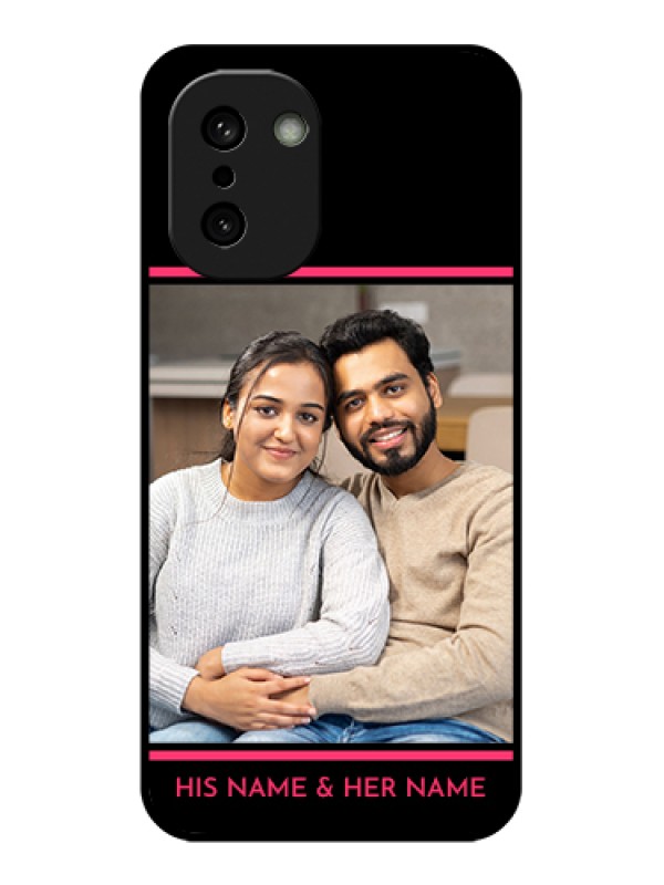 Custom OnePlus 15R 5G Custom Glass Phone Case - With Add Text Design